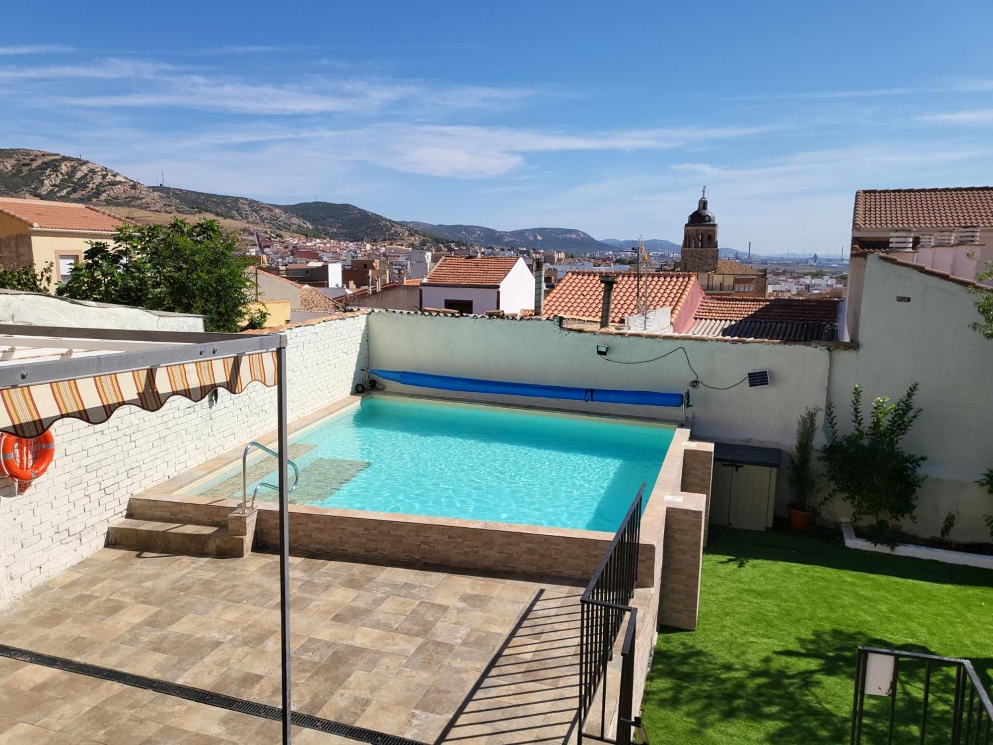 Casa Oasis Puertollano, Una Casa Rural En Puertollano, Agradable, Con Piscina En Zona Tranquila Экстерьер фото